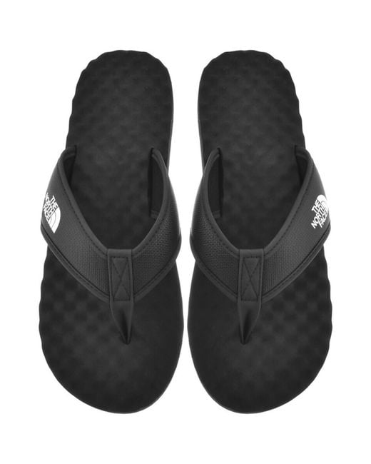 The North Face Black Base Camp Flip Flops for men