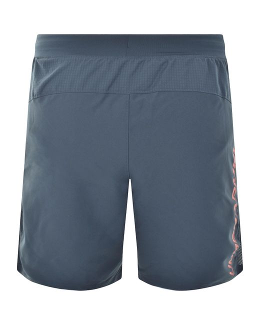 Under Armour Blue Launch Shorts for men