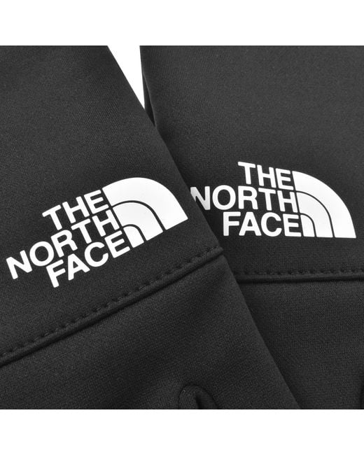 The North Face Black Etip Gloves for men