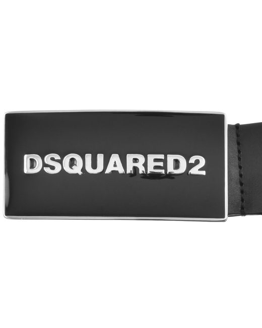 Dsquared² Black Leather Belt main image 1