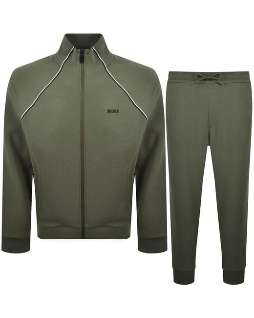 Boss Green Boss Contrast Piping Tracksuit Set for men