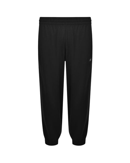 EA7 Black Emporio Armani Logo Tracksuit for men