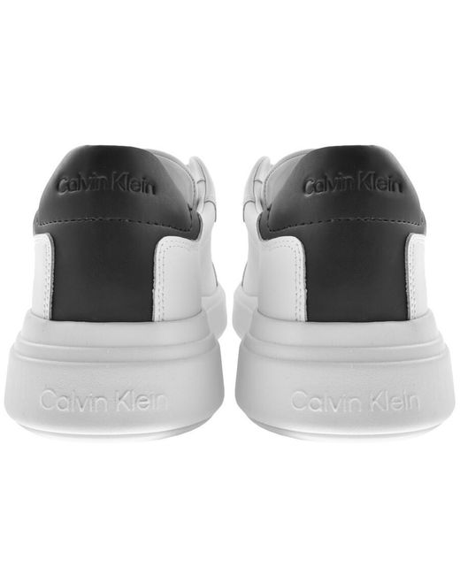 Calvin Klein White Low Top Trainers for men