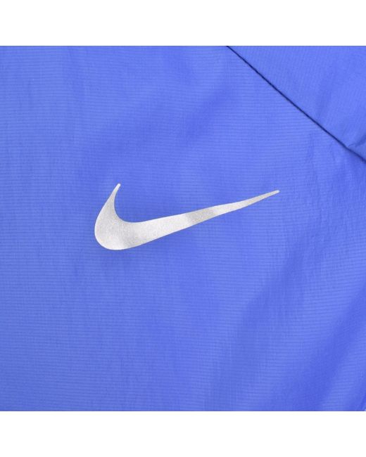 Nike Blue Running Stride Repel Uv Jacket for men