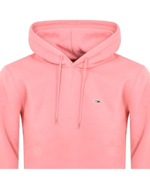 Tommy Hilfiger Pink Classics Pullover Hoodie for men
