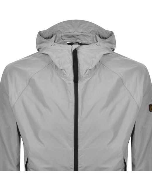 Barbour Gray Porter Jacket for men