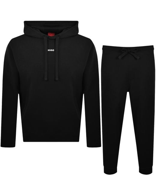 HUGO Black Logo Dapodayote Tracksuit for men