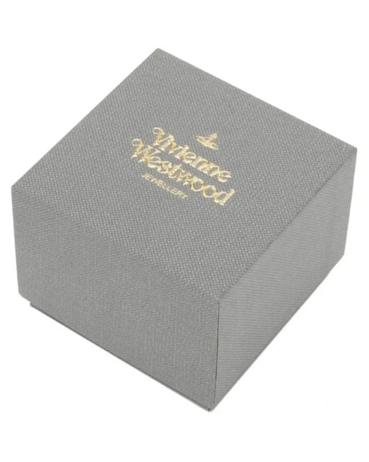 Vivienne Westwood Black Reina Single Stud Earring for men