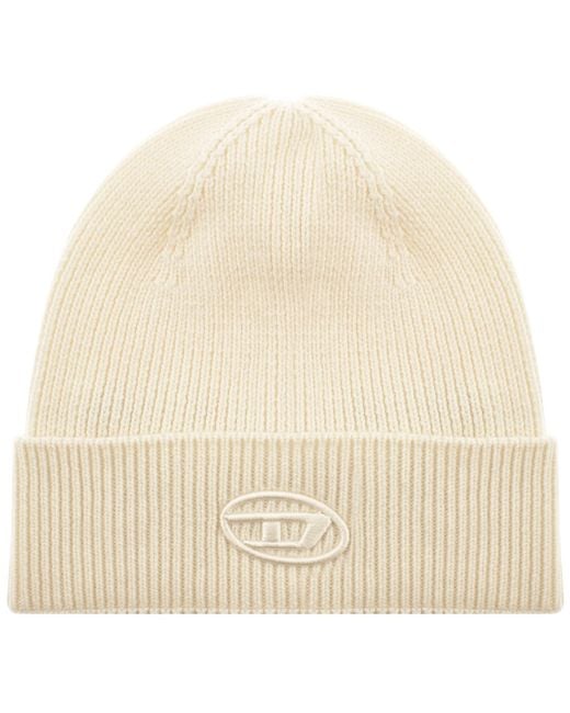 DIESEL Natural K Coder B Beanie Hat for men