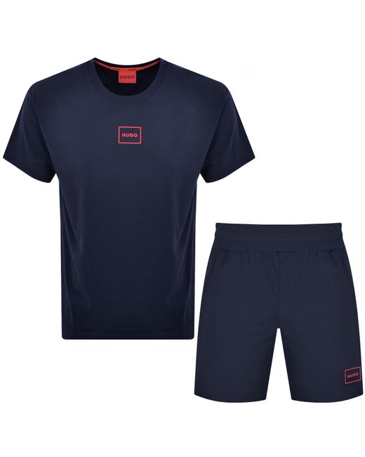 HUGO Blue Laze Short Set for men