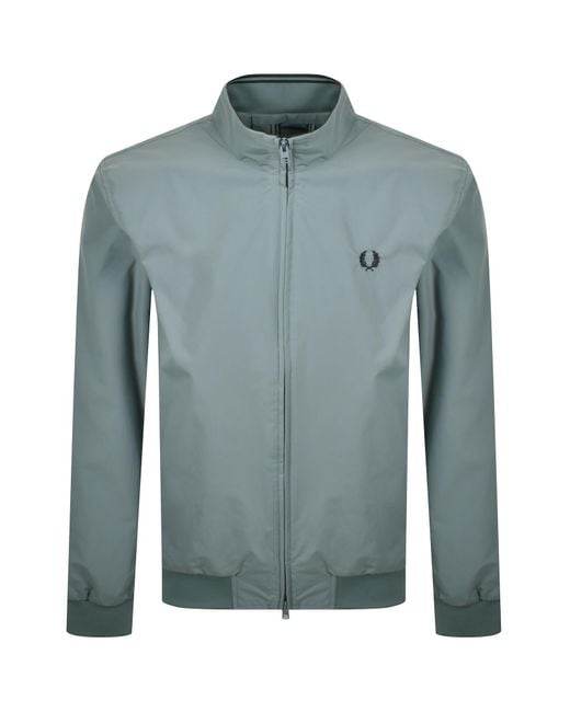 Fred Perry Blue Brentham Jacket Stockport for men