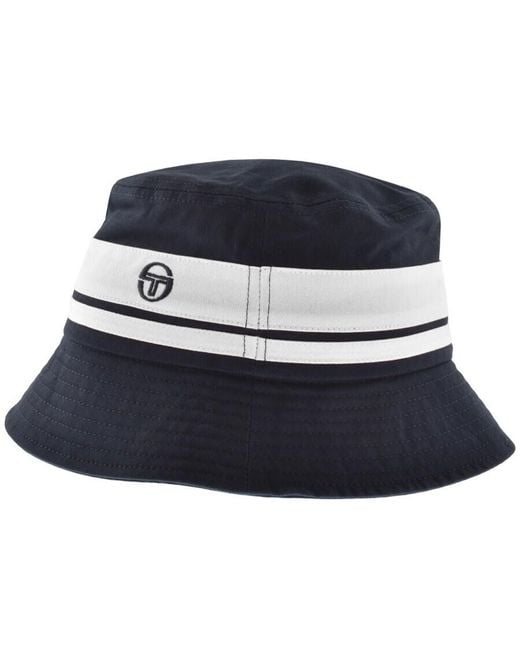 Sergio Tacchini Blue Newsford Bucket Hat for men