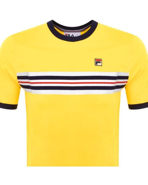 Fila Yellow Joey T Shirt for men
