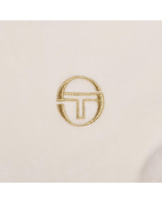 Sergio Tacchini Natural Mahony Velour Polo for men