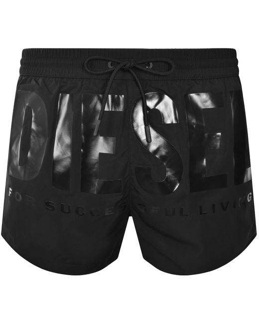 DIESEL Black Ken 37 Core Swim Shorts for men