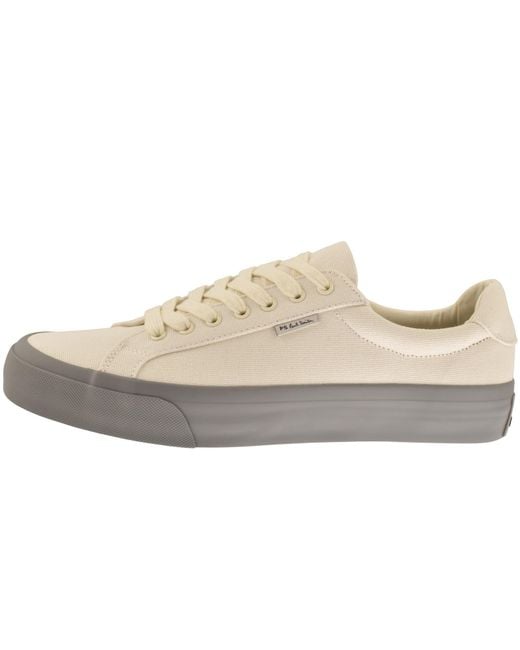 Paul Smith White Amos Trainers Off for men