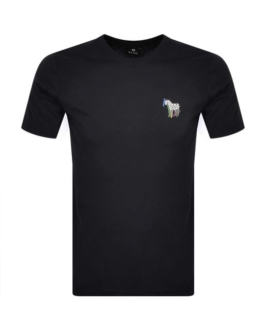 Paul Smith Black Logo T Shirt for men