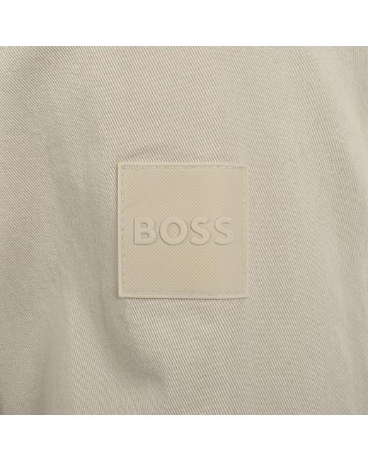 Boss Natural Boss Lorum Full Zip Overshirt for men