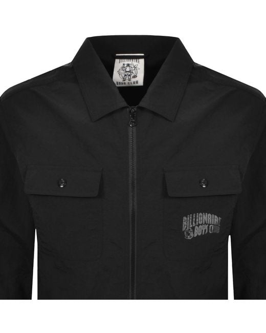 BBCICECREAM Black Nylon Overshirt for men