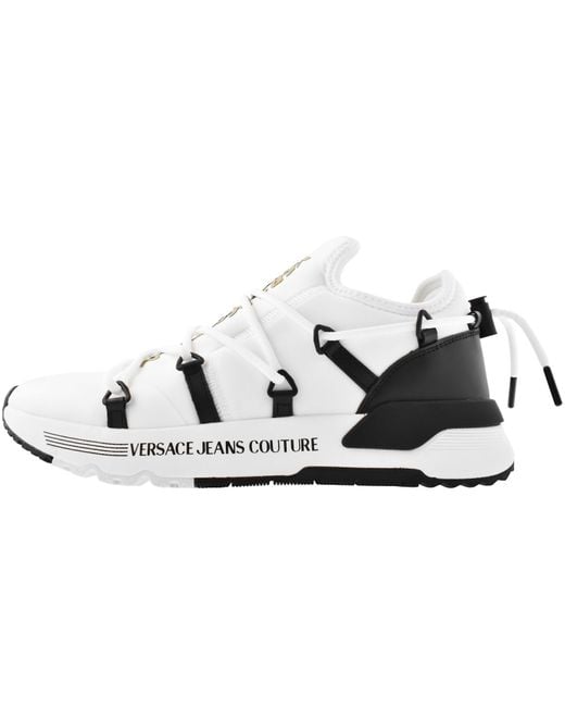 Versace Jeans White Couture Dynamic Sa6 Trainers for men