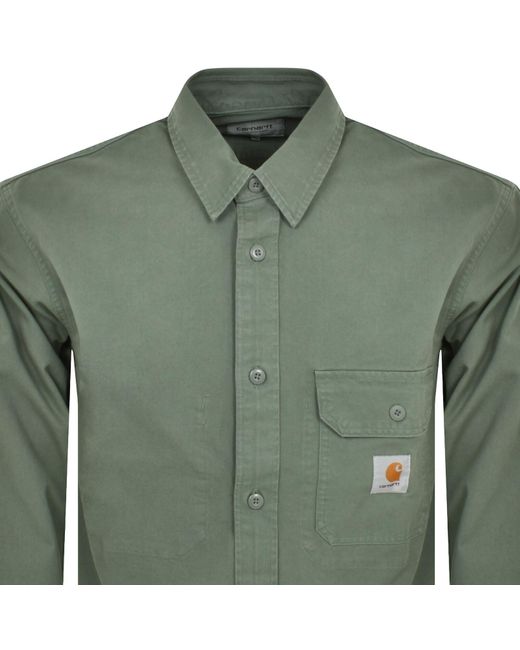 Carhartt Green Reno Overshirt for men
