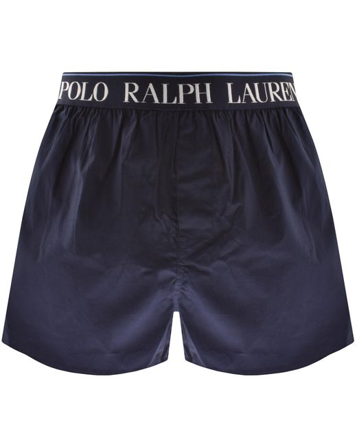Ralph Lauren Blue Underwear 3 Pack Boxers for men