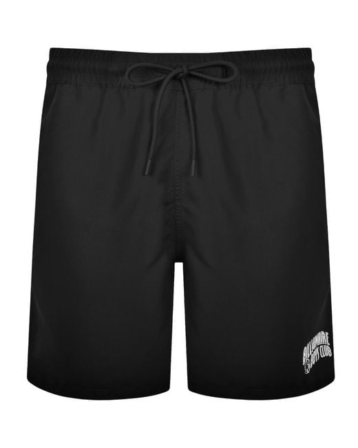 BBCICECREAM Black Reactive Swim Shorts for men