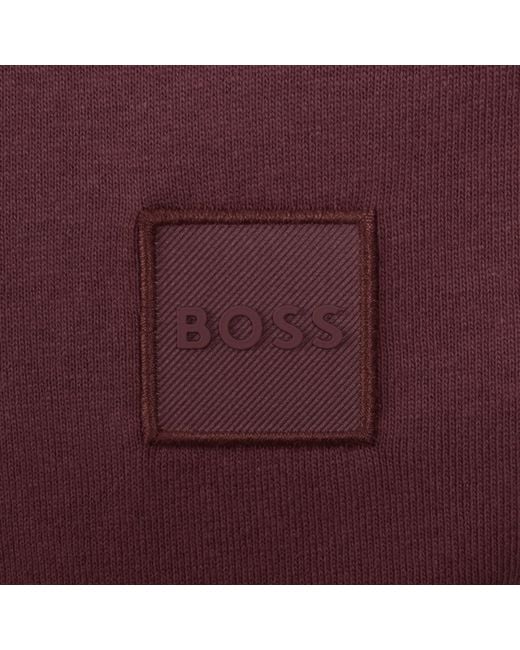 Boss Purple Boss Tales T Shirt for men