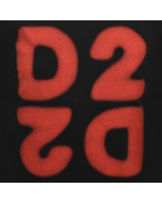 DSquared² Black Cool Fit T Shirt for men