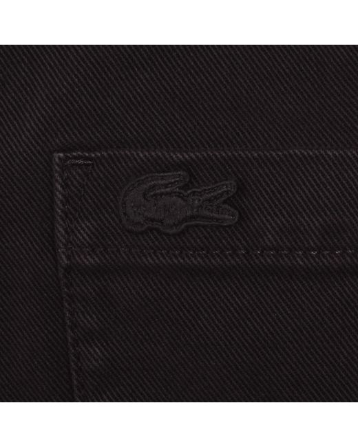 Lacoste Black Overshirt for men