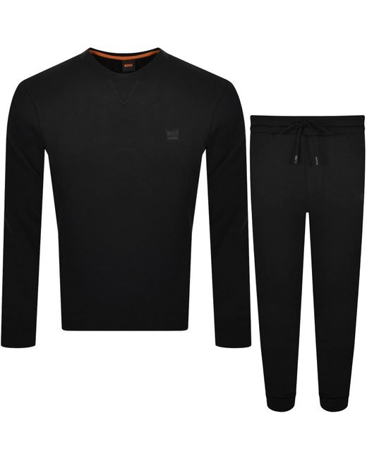 Boss Black Boss Westart 1 Crew Neck Tracksuit for men
