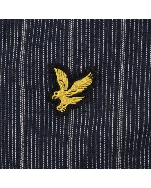 Lyle & Scott Black Stripe Shirt for men