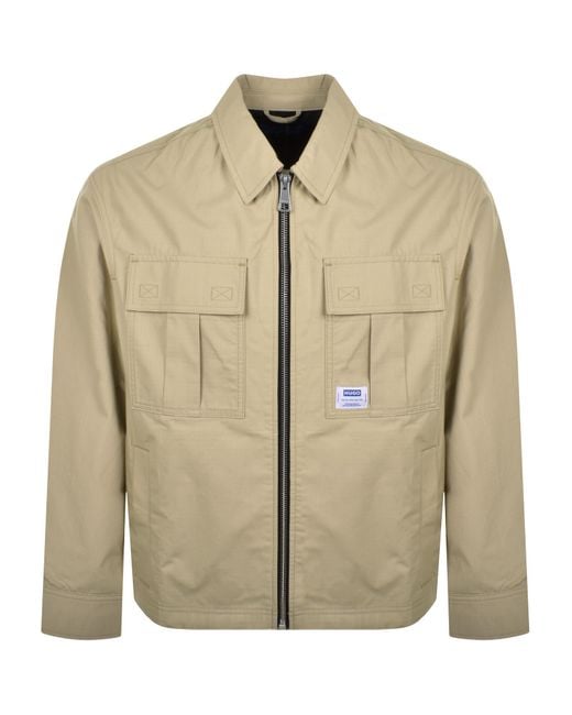 HUGO Natural Bino Relaxed Fit Jacket for men