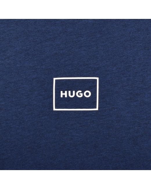 HUGO Blue Laze T Shirt Dark for men