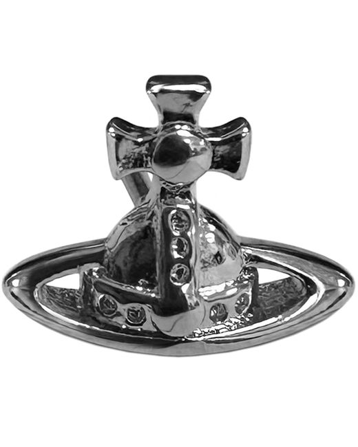 Vivienne Westwood Black Lorelei Single Stud Earring for men