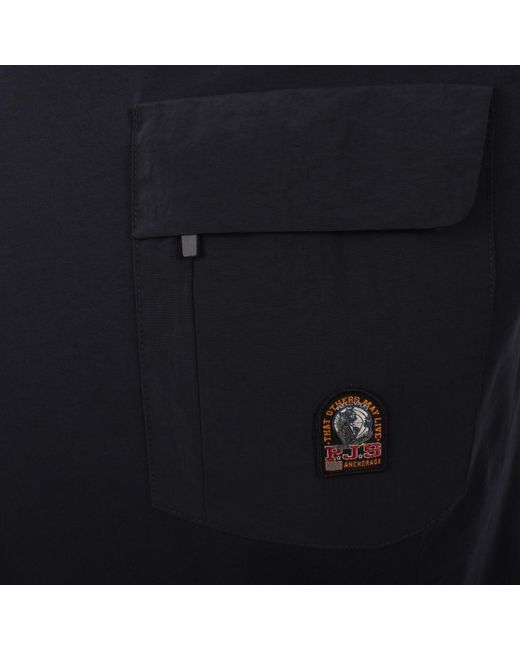 Parajumpers Black Mojave 2.0 T Shirt for men