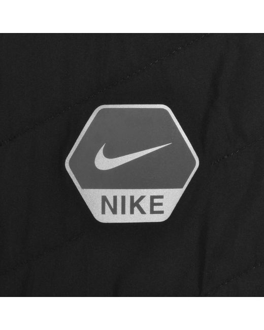 Nike Black Run Vest Gilet for men