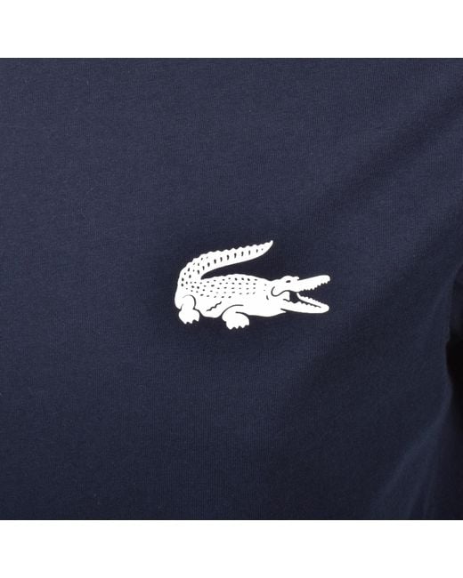 Lacoste Blue Loungewear Logo T Shirt for men