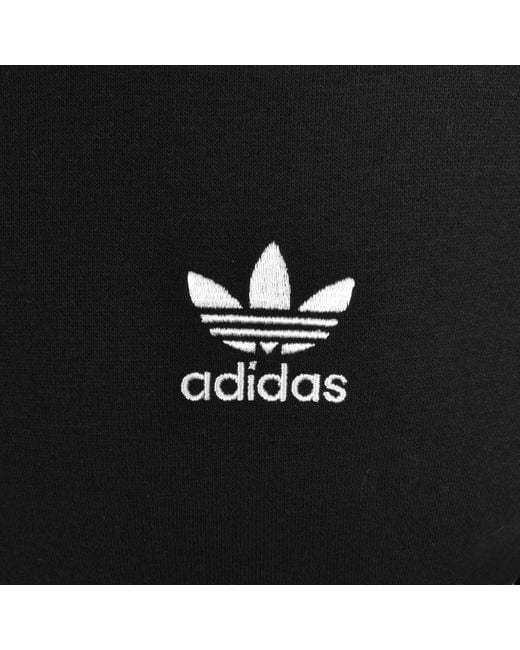 Adidas Originals Black Hooded Tracksuit for men