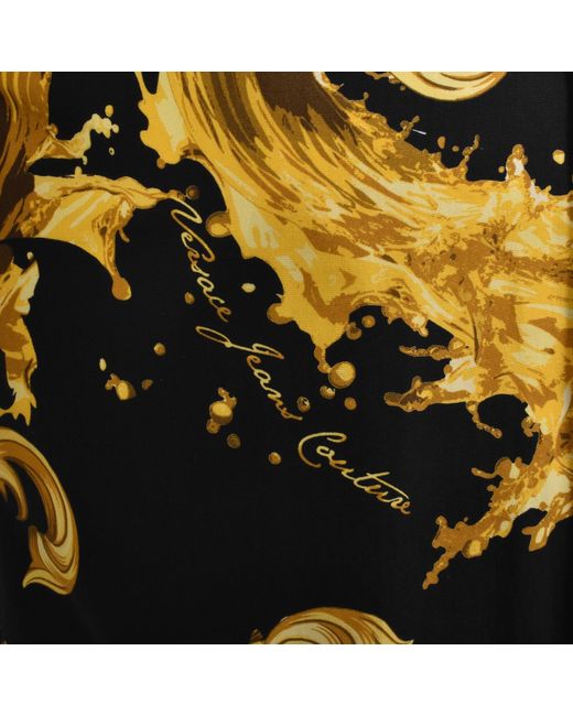 Versace Jeans Yellow Couture Long Sleeve Shirt for men