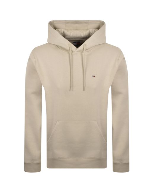 Tommy Hilfiger Natural Flag Logo Hoodie for men