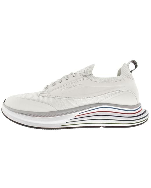 Paul Smith White Volt Trainers for men
