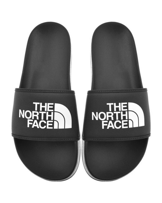 The North Face Black Base Camp Sliders for men