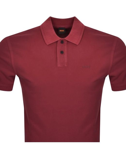 Boss Red Boss Prime Polo T Shirt for men