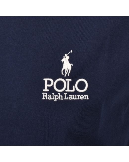 Ralph Lauren Blue Classic Fit T Shirt for men