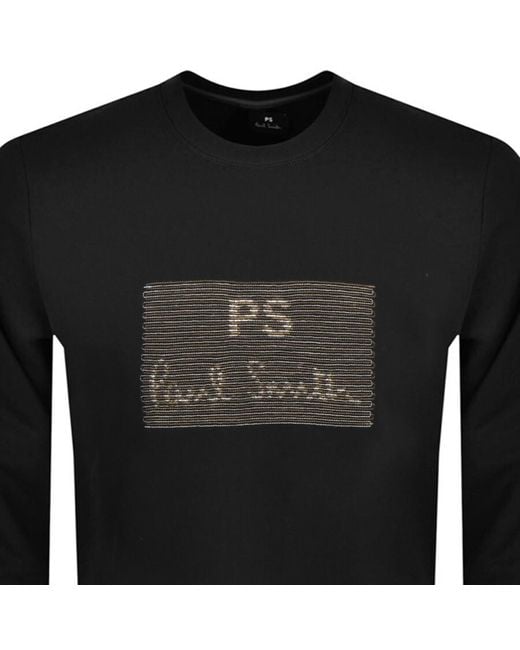 Paul Smith Black Logo Sweatshirt for men