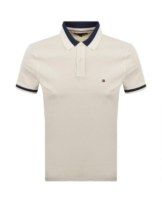 Tommy Hilfiger Natural Contrast Collar Polo for men
