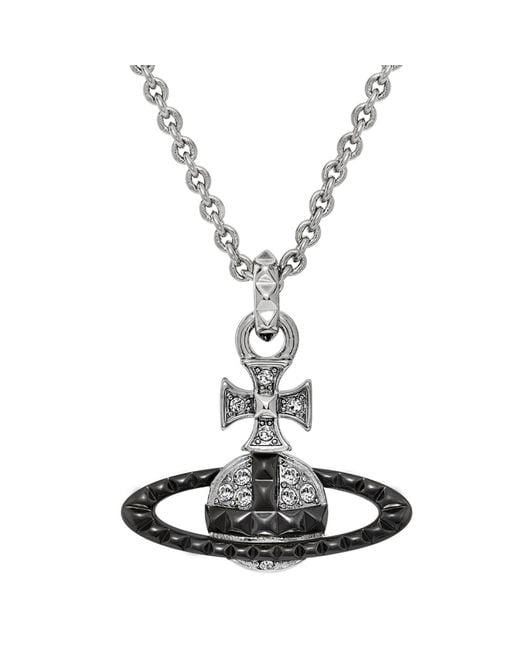 Vivienne Westwood White Mayfair Pendant for men