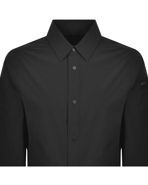 Boss Black Boss Leldon Long Sleeved Overshirt for men
