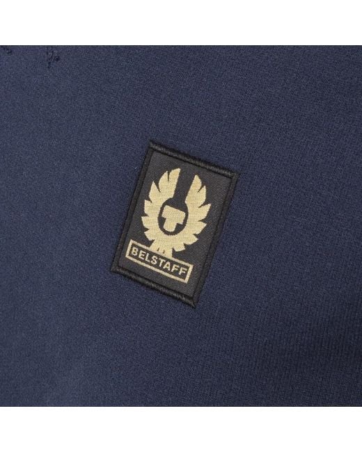 Belstaff Blue Crew Neck Sweatshirt for men